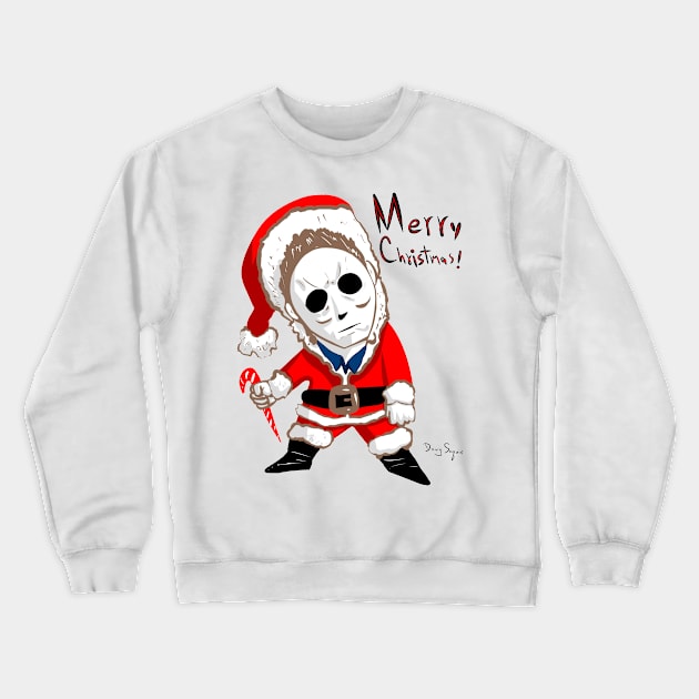 Michael Santa Crewneck Sweatshirt by DougSQ